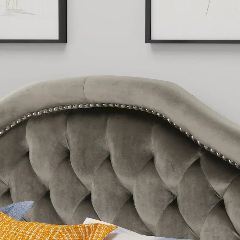 Tête de lit Killian Glam Velvet Grand lit/Très grand lit