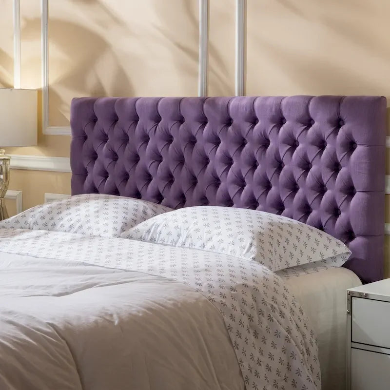 Tête de lit capitonnée réglable pour grand lit/lit queen