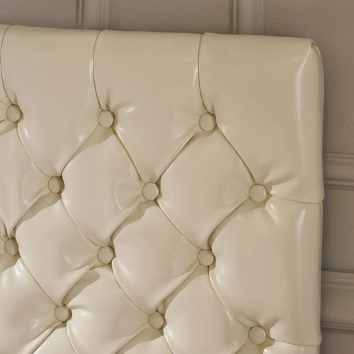 Tête de lit capitonnée réglable pour grand lit/lit queen