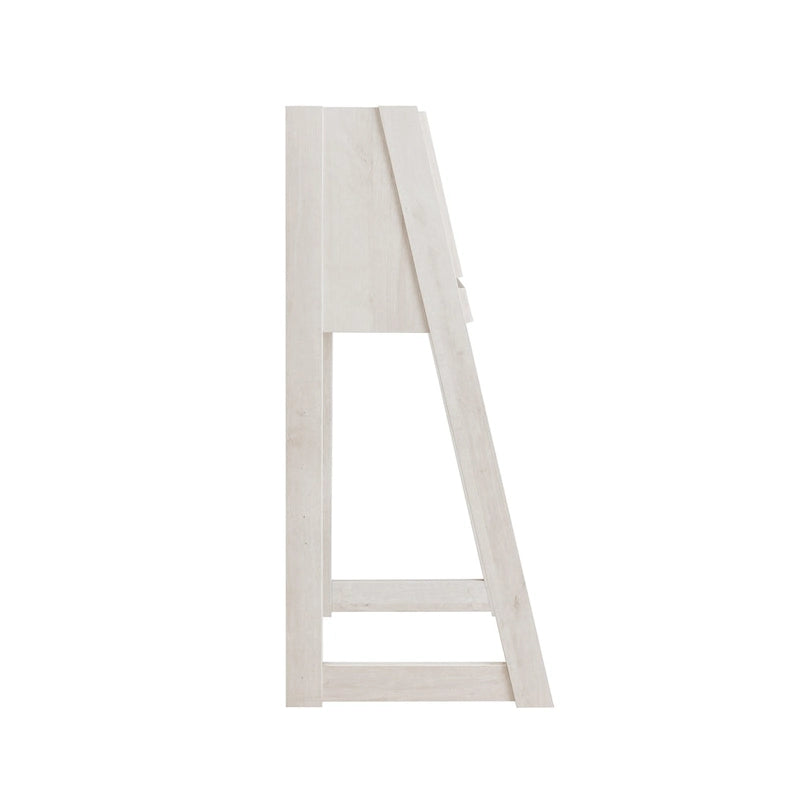 Bureau informatique compact en bois de 26 pouces, contemporain