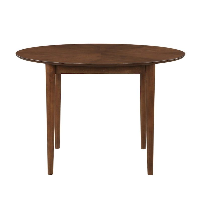 Table à manger ronde 47 pouces Noyer