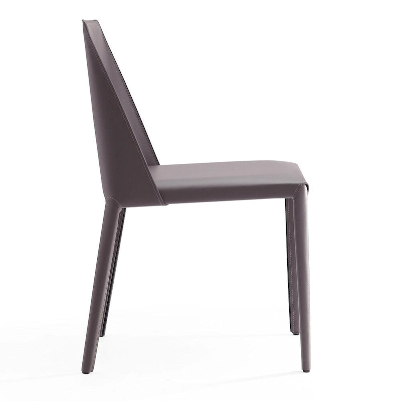 Chaise de salle à manger contemporaine moderne (Lot de 2)