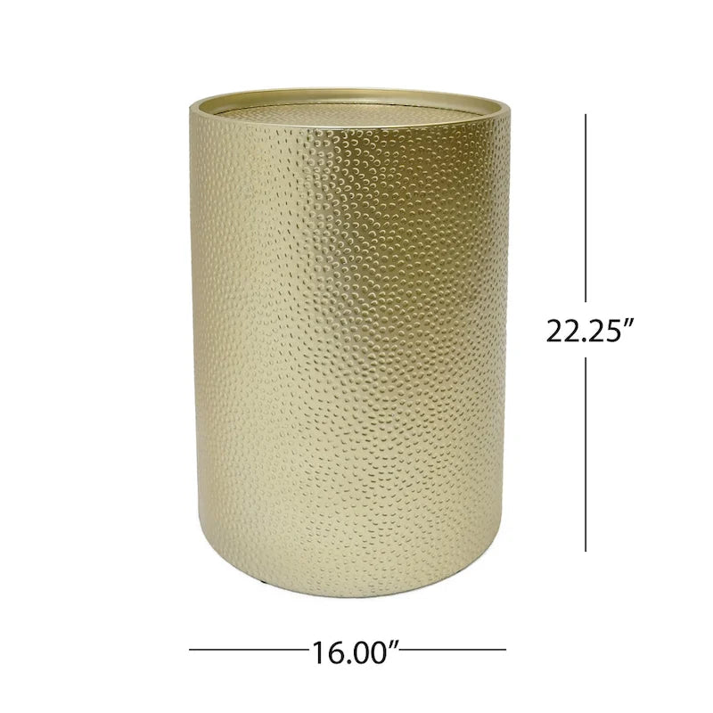 Table d'appoint en fer martelé (lot de 2)