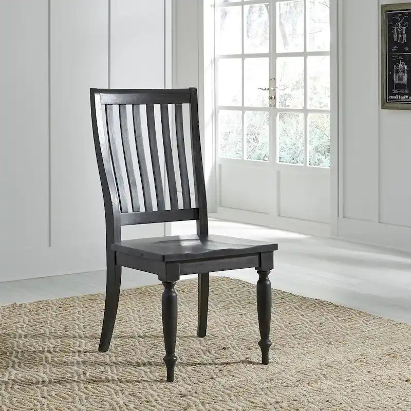 Ensemble de 7 pièces de table à tréteaux Chalkboard