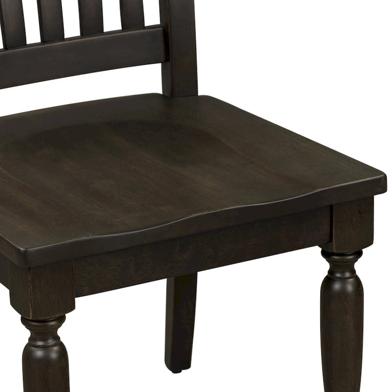 Ensemble de 7 pièces de table à tréteaux Chalkboard