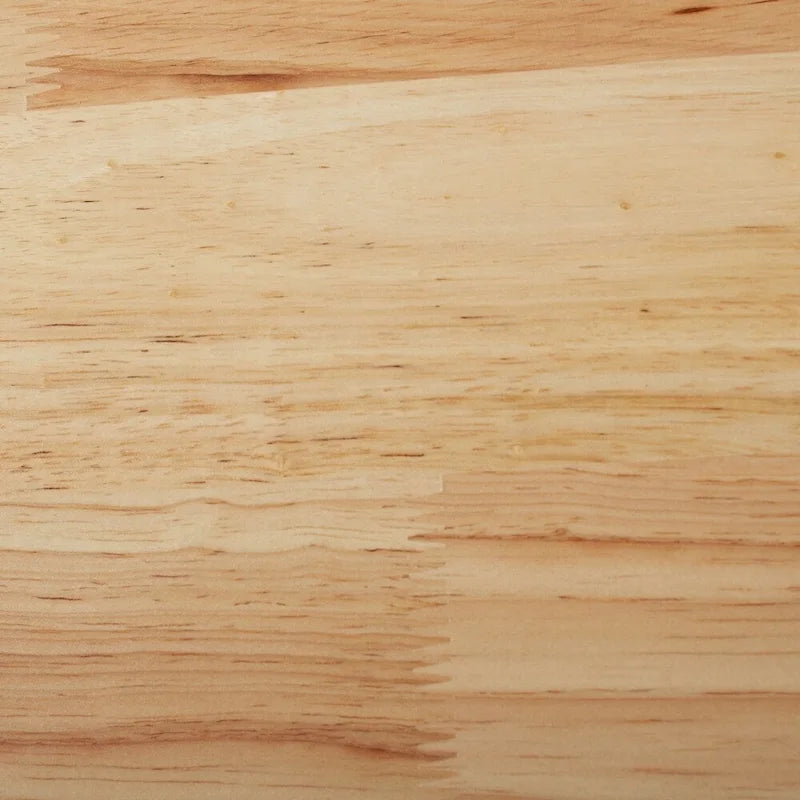 Desserte de cuisine roulante en bois d'hévéa naturel