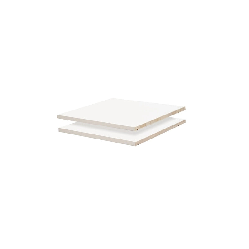  100% Solid Wood Shelves for Metro, Cosmo Wardrobe Armoires, Set of 2