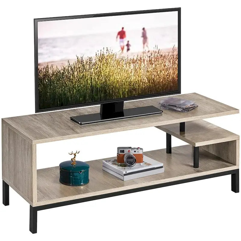 Meuble TV compact en bois pour salon