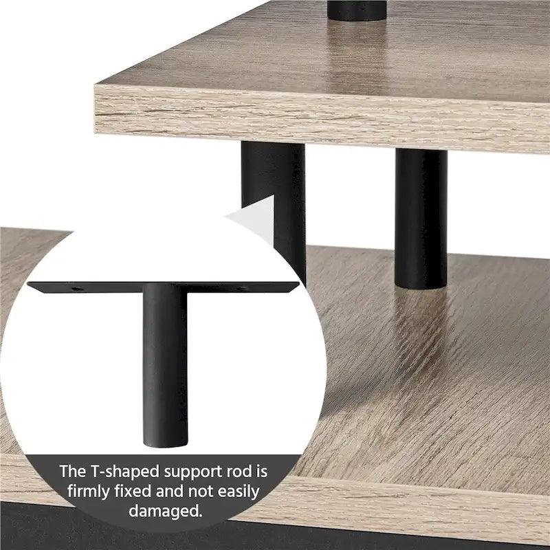 Meuble TV compact en bois pour salon