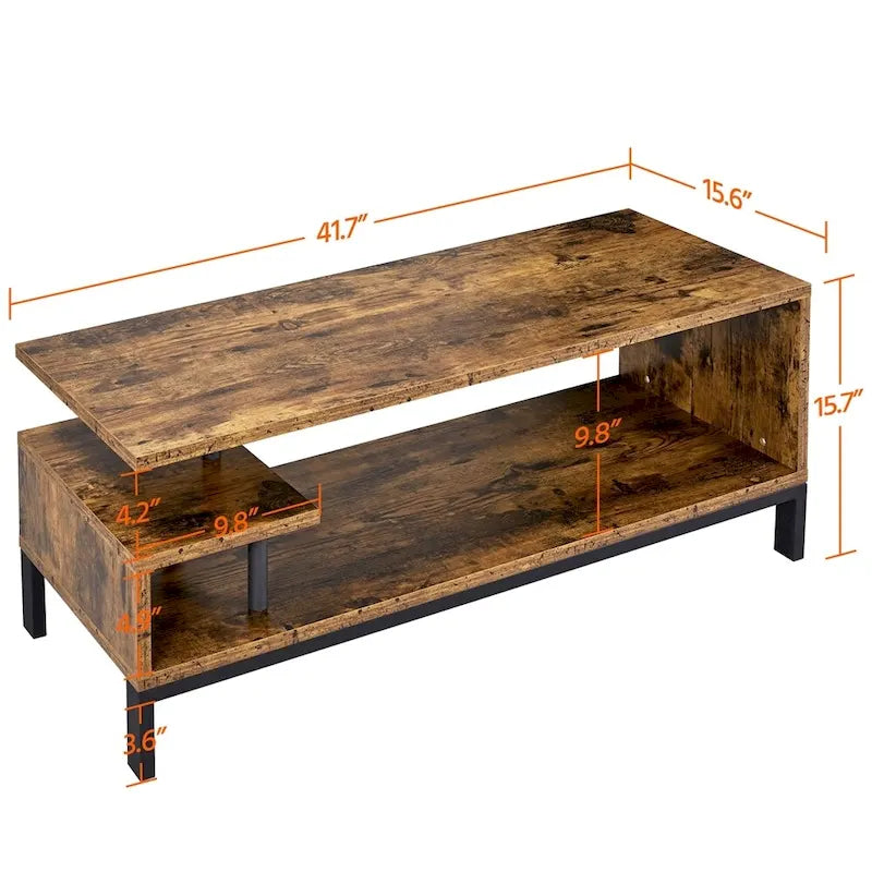 Meuble TV compact en bois pour salon