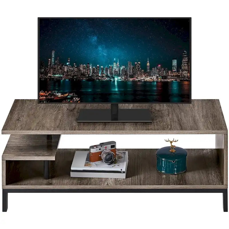 Meuble TV compact en bois pour salon