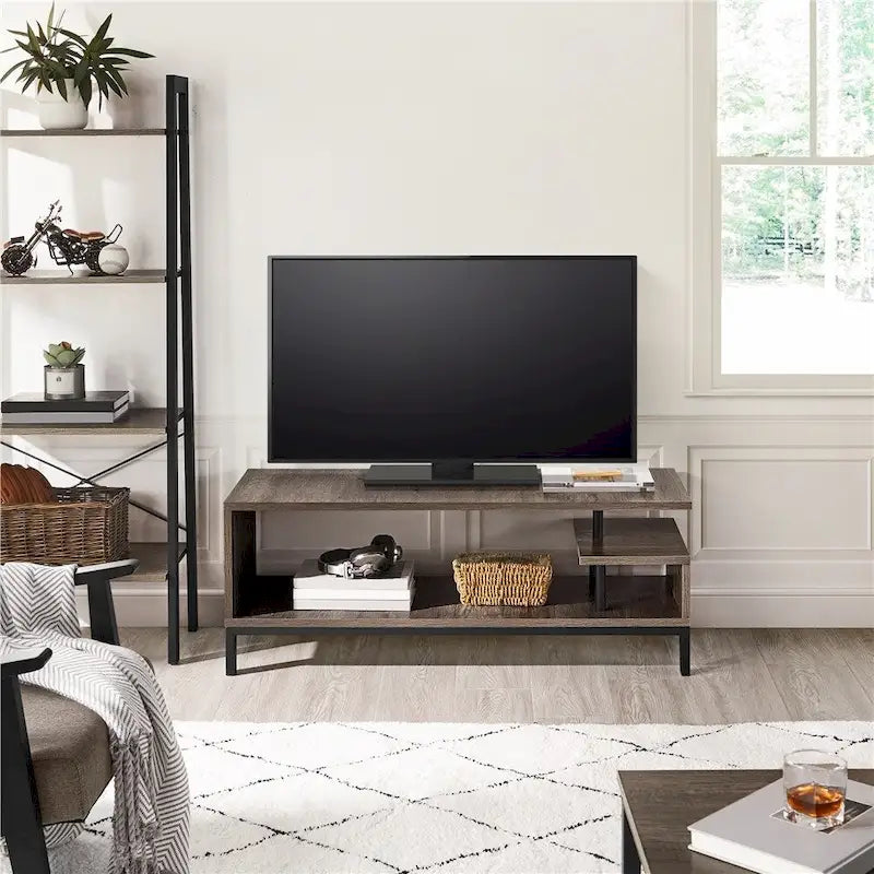 Meuble TV compact en bois pour salon