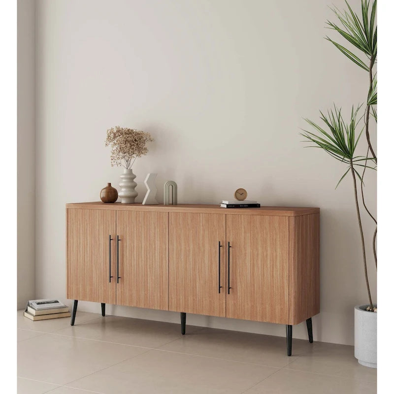Buffet Jodie moderne du milieu du siècle, 164 cm