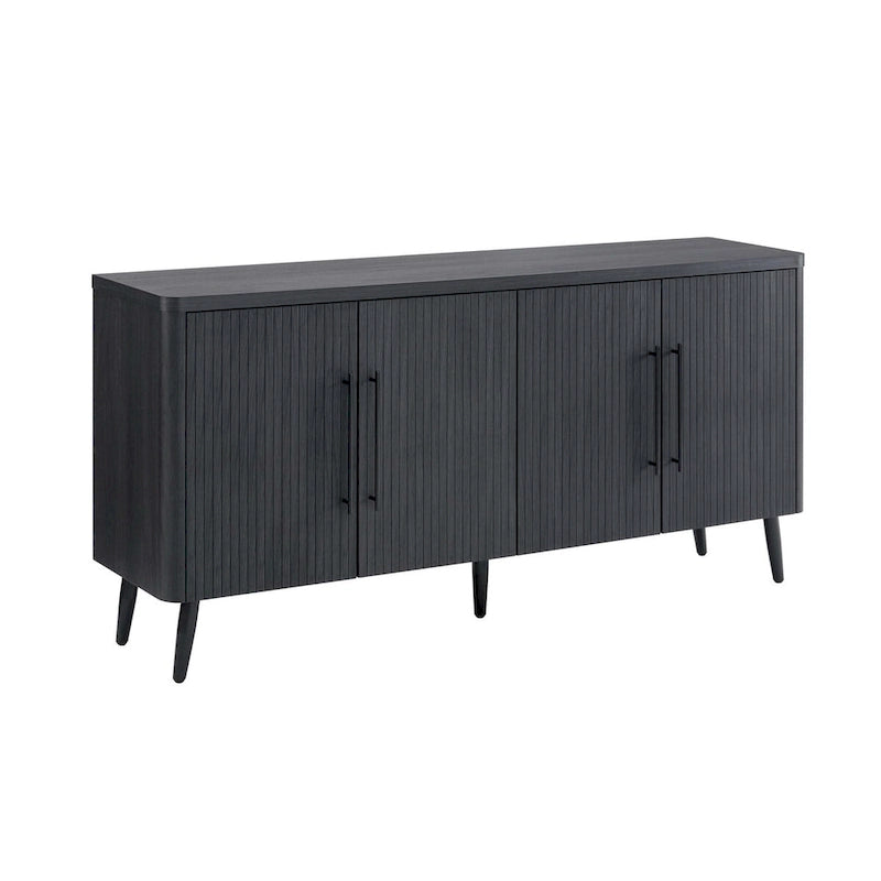 Buffet Jodie moderne du milieu du siècle, 164 cm