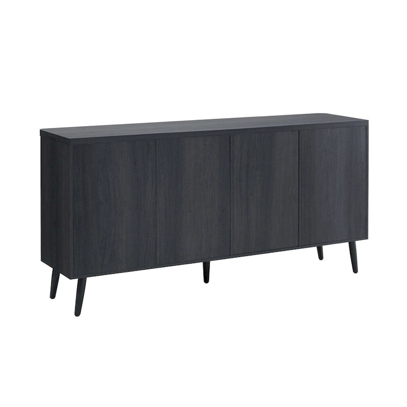 Buffet Jodie moderne du milieu du siècle, 164 cm